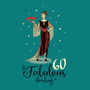60th Birthday Card For Her ‘Fabulous 60’, thumbnail 2 of 3