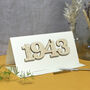 Personalised 80th Birthday 1944 Year Card, thumbnail 3 of 12