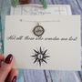 'Not All Who Wander' Compass Necklace, thumbnail 1 of 7