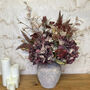 'Nutmeg' Faux Hydrangeas Flower Bouquet, thumbnail 1 of 3