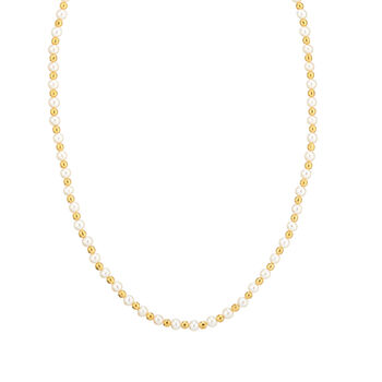Sapa Pearl And Gold Plated Nugget Necklace, 3 of 4