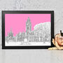 Manchester Town Hall Architectural Art Print, thumbnail 8 of 10