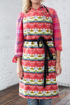 Personalised Unisex Canvas Apron | Baking Gift For Men, 6 of 12