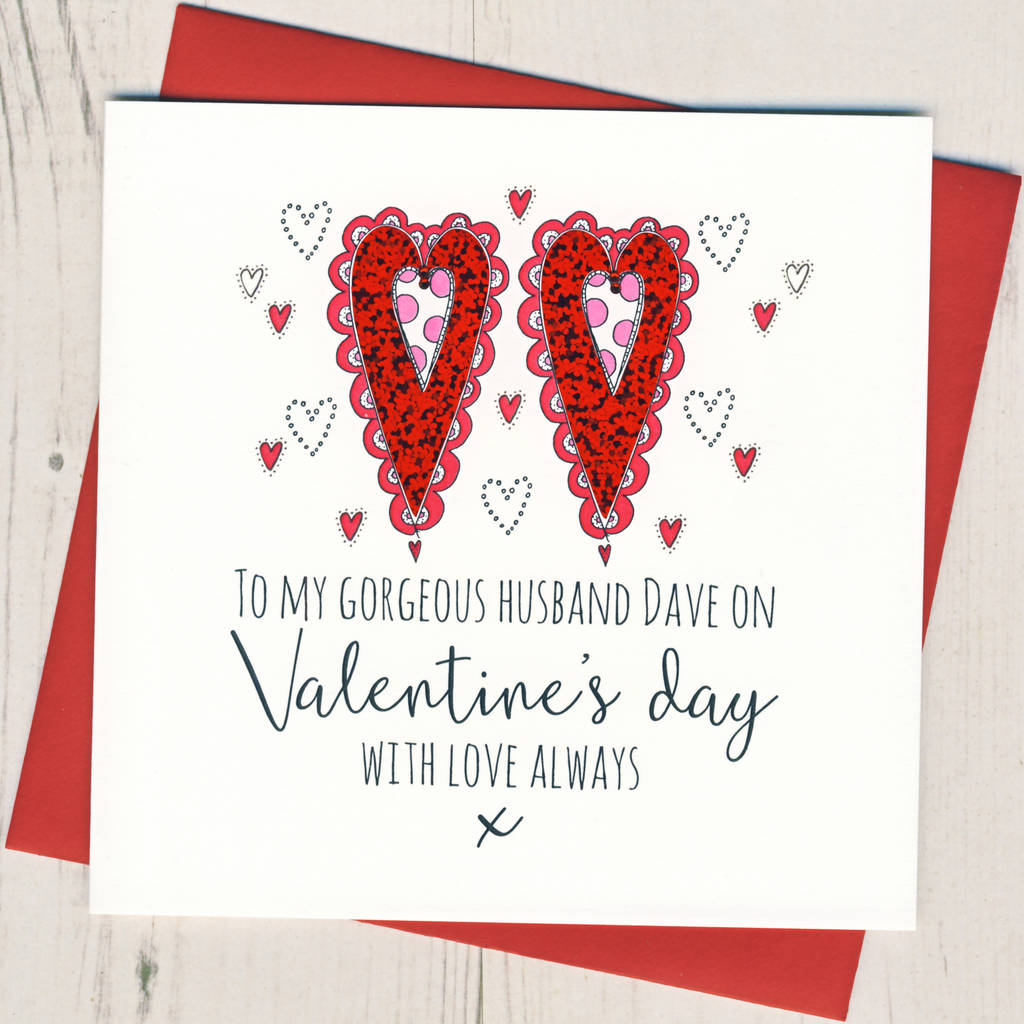 Husband, Boyfriend Or Fiance Valentines Card By Eggbert & Daisy ...