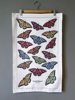 Butterfly Tea Towel | 100% Cotton | Made In England, 6 of 9