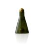 Blue Cone Shaped Glass Decanter With Sphere Stopper, thumbnail 4 of 4