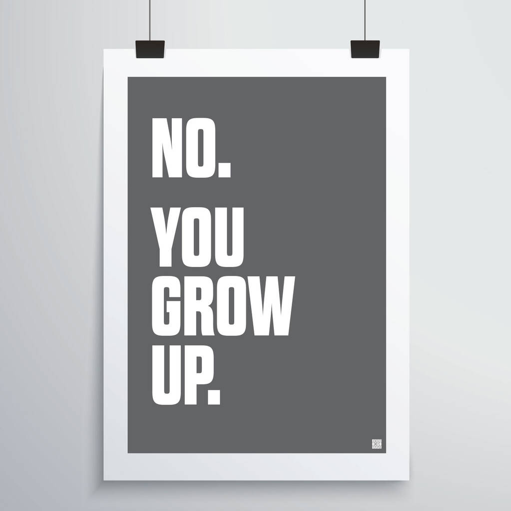 Grow Up Print, 1 of 4