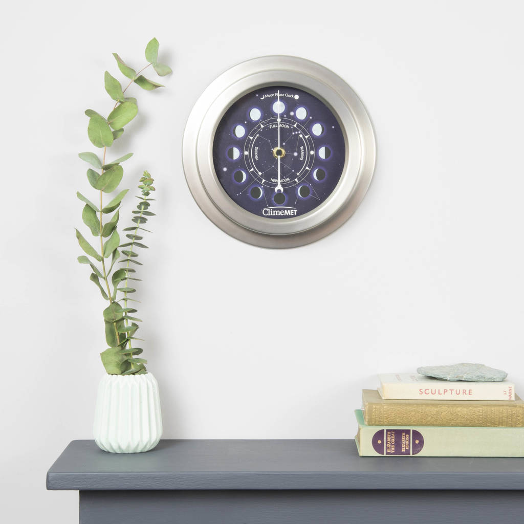 Customisable Constellations Moon Phase Clock, 1 of 7