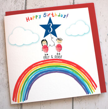 Personalised Twins Birthday Card, 2 of 3