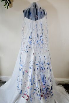 Secret Garden Bridal Veil Blue, 2 of 8