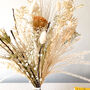 Ruscus Banksia Dried Flower Easter Bouquet, thumbnail 3 of 5