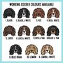 Working Cocker Spaniel Child T Shirt, thumbnail 6 of 8