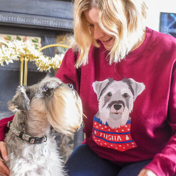 Personalised Christmas Jumper Gift For Dog Lover, 12 of 12