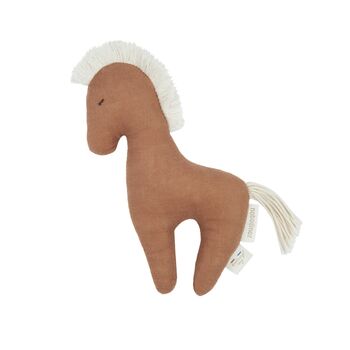 Lino Horse Rattle Noisette, 2 of 4
