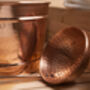 Handmade Solid Copper Sauna Bucket And Ladle Set, thumbnail 4 of 7
