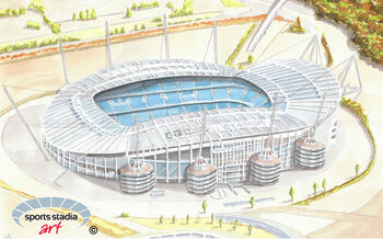 Manchester City Fc Etihad Stadium Fine Art Print, 2 of 3