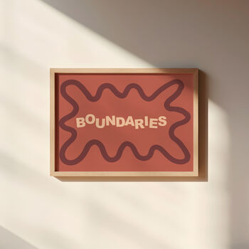 Boundaries Typography Print, 8 of 8