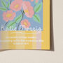 Personalised 'Blooming Brilliant' Print 2024 Graduation Gift For Her, thumbnail 5 of 7