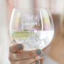 Personalised Iridescent Goblet Glass, thumbnail 2 of 4