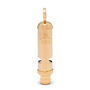 Solid Brass Mini Safety Whistle, thumbnail 4 of 6