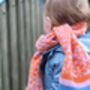 Butterfly And Moths Knitted Kids Scarf, thumbnail 2 of 4