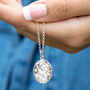 Silver Or Gold Plated Capricorn Zodiac Necklace, thumbnail 4 of 10