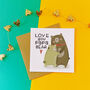 Papa Bear First Father's Day Card, thumbnail 1 of 2
