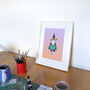 Frog Dagger Print, thumbnail 2 of 4