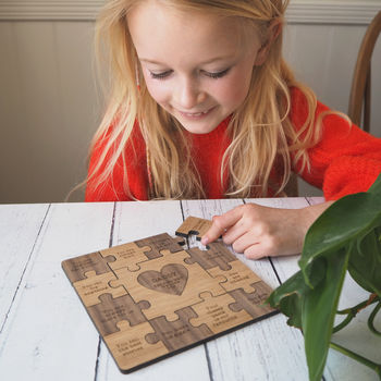 Personalised Reasons I Love You Wooden Jigsaw Puzzle, 2 of 6