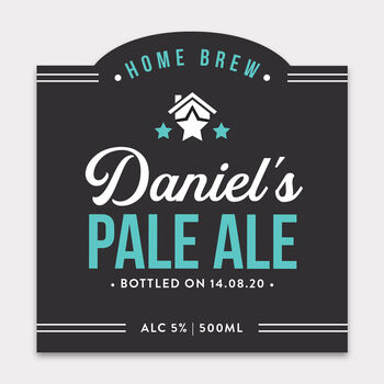 Personalised Home Brew Beer Bottle Labels, 3 of 7