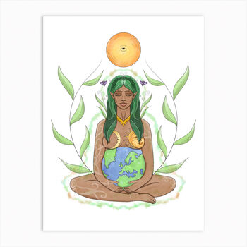 Mother Earth Premium Art Print, 2 of 3