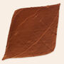Rust Colour Pleated Silky Scarf, thumbnail 3 of 3
