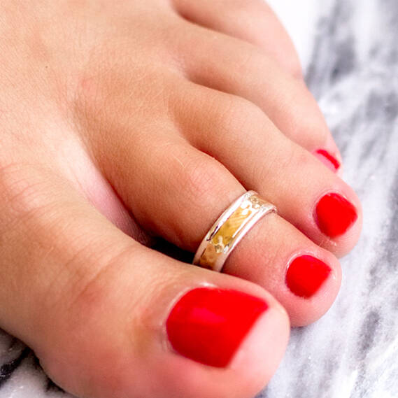 Details about  / Open Stars Toe Ring 925 Sterling Silver 4mm Midi Band Body Jewelry