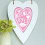 Personalised Framed Heart Print, thumbnail 5 of 12