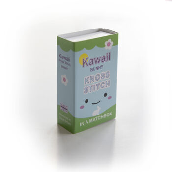Kawaii Bunny Rabbit Mini Cross Stitch Kit, 8 of 10