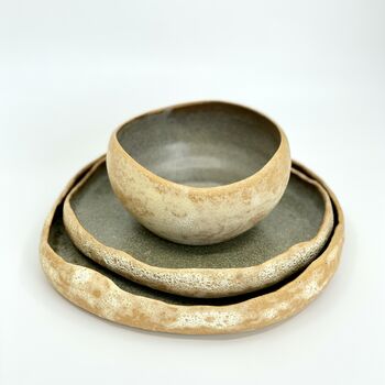 Handmade Ceramic Dinnerware Collection Tableware, 8 of 8