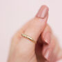 Slim Organic Domed Ring In Recycled 9ct Yellow Gold, thumbnail 1 of 4