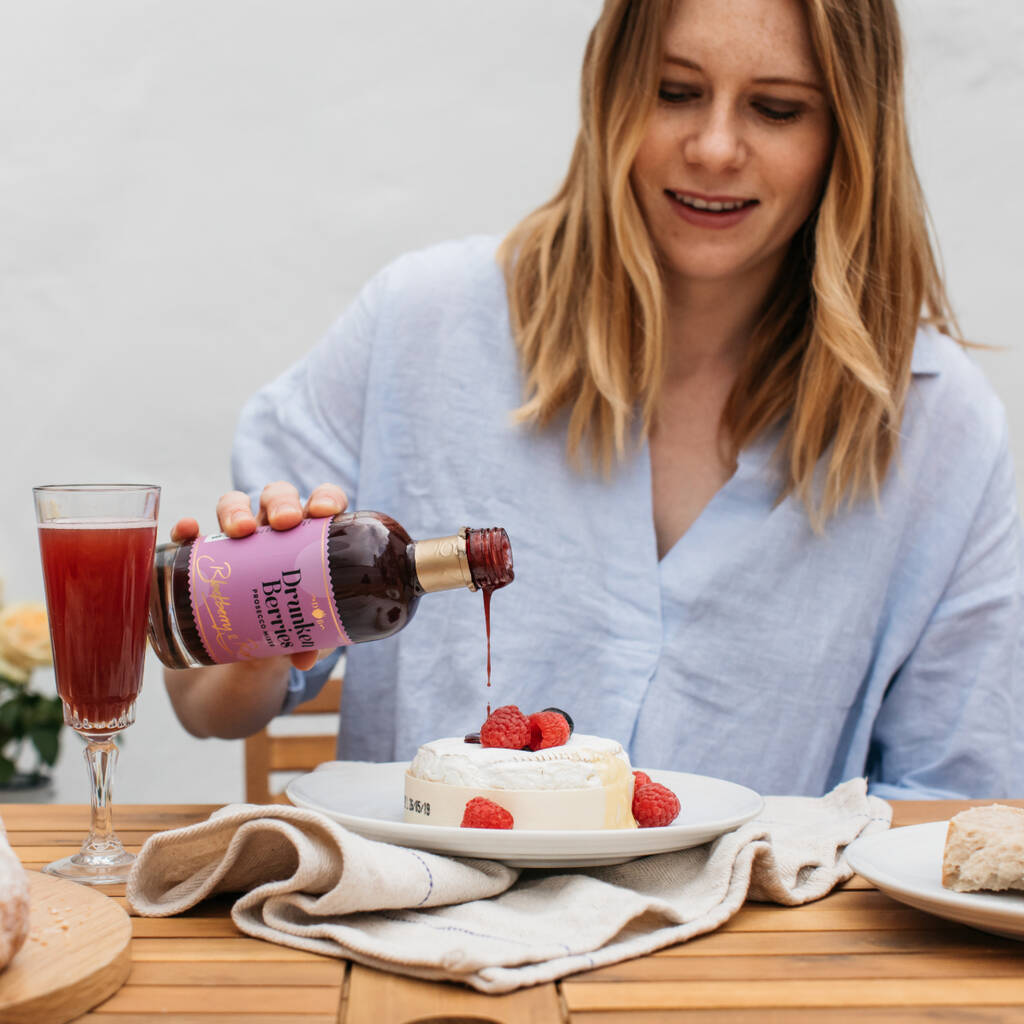 Blackberry Brandy And Summer Berries Rum Prosecco Mixer By Drunken