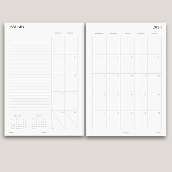 Dated Planner Inserts For Ring Binders/Planners, 6 of 11