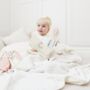 Ditsy Floral Baby Blanket And Comforter Gift Set, Cottage Core Nursery, thumbnail 6 of 10