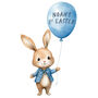 Personalised First Easter Tracksuit For Babies And Children Balloon Bunny, thumbnail 2 of 5