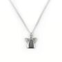 Christmas Angel Necklace Sterling Silver For Girls Aged Seven 10, thumbnail 1 of 2