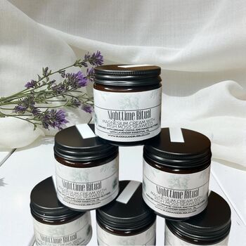 Nighttime Ritual Magnesium Cream Infused With Irish Moss Seaweed And Lavender Essential Oil, 3 of 7