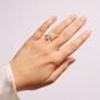 Remi Lab Grown Diamond Engagement Ring Or Bridal Set, thumbnail 6 of 11