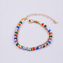 Rainbow Crystal Bead Bracelet, thumbnail 8 of 8