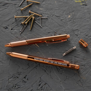 Personalised Engraved Pen Tool For Him, 4 of 5