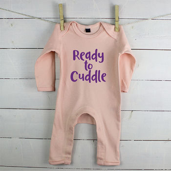 Ready To Cuddle Babygrow, 9 of 11