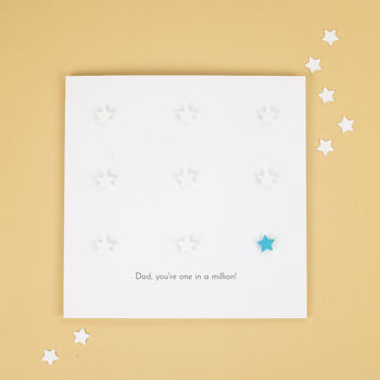 Handmade You're My One In A Million! Card White, 3 of 5
