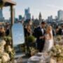 Personalised Wedding Mirror Calligraphy Vinyl Decal, thumbnail 4 of 13