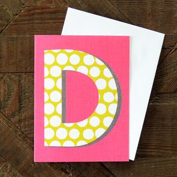 Mini D Alphabet Card, 3 of 5